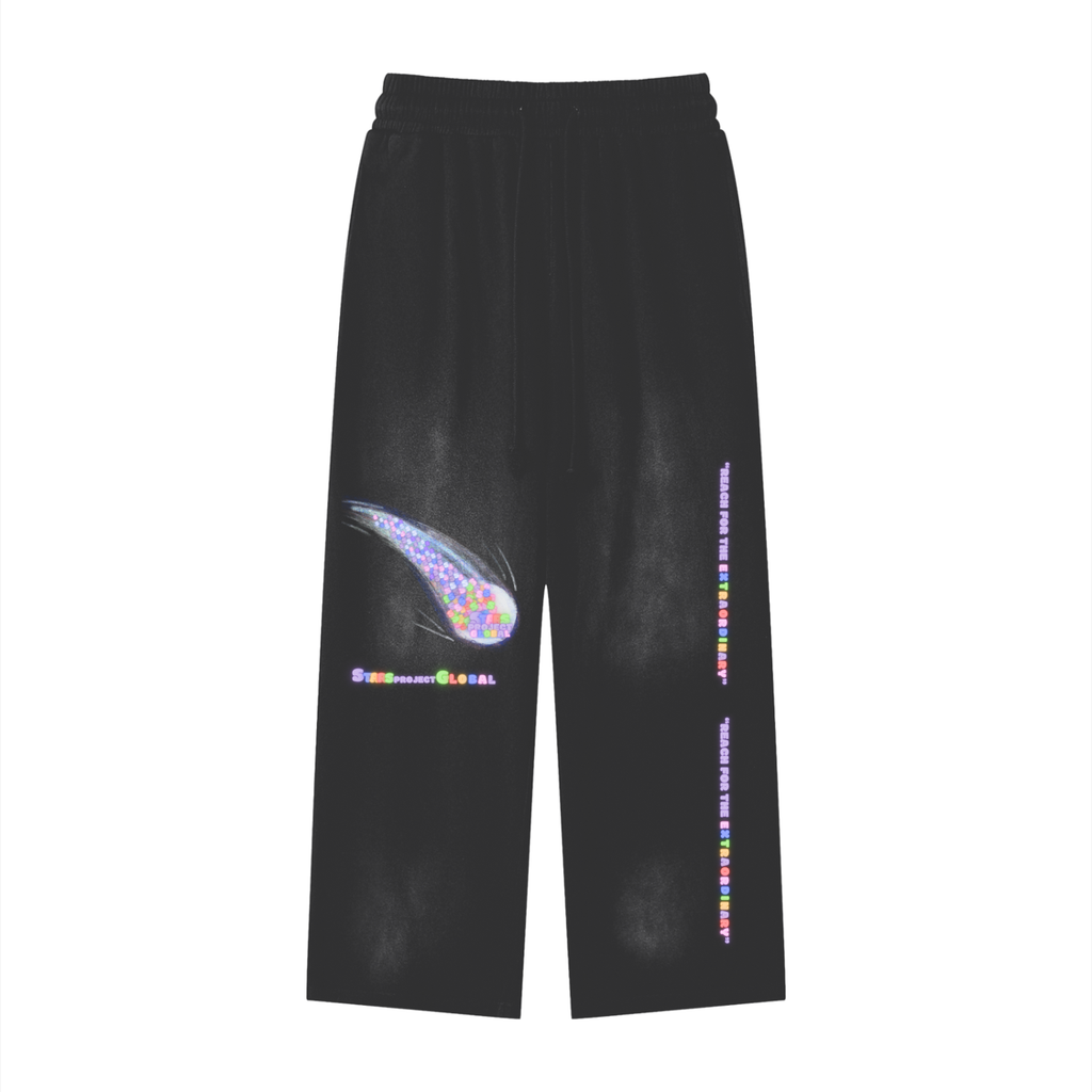 Sunfade Loose Fit Cotton Sweatpants