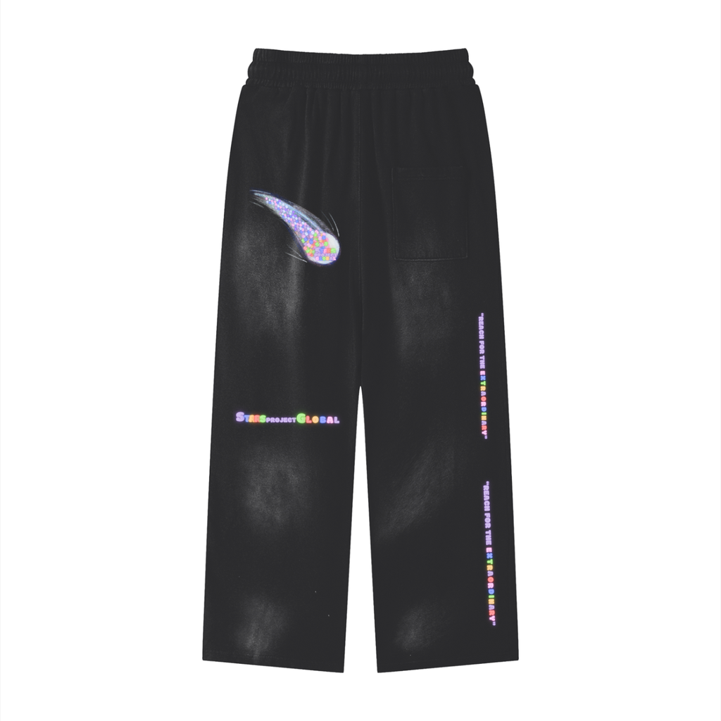 Sunfade Loose Fit Cotton Sweatpants