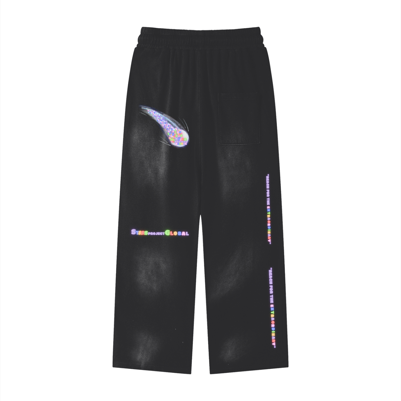 Sunfade Loose Fit Cotton Sweatpants