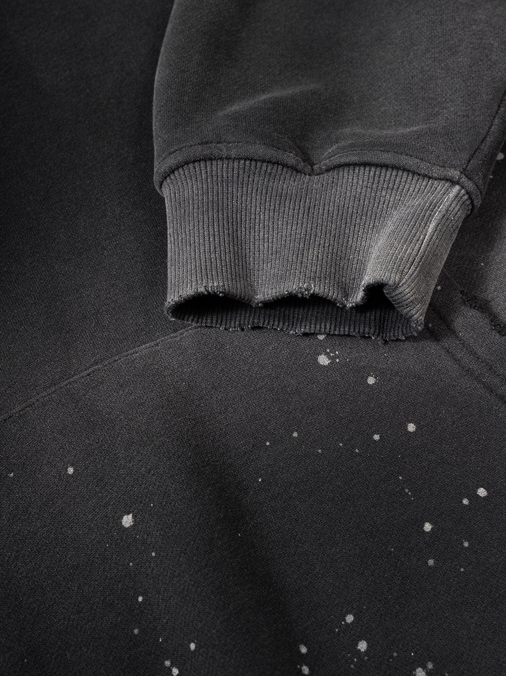 "EXTRAORDINARY THINGS" Frayed Fleece Hoodie