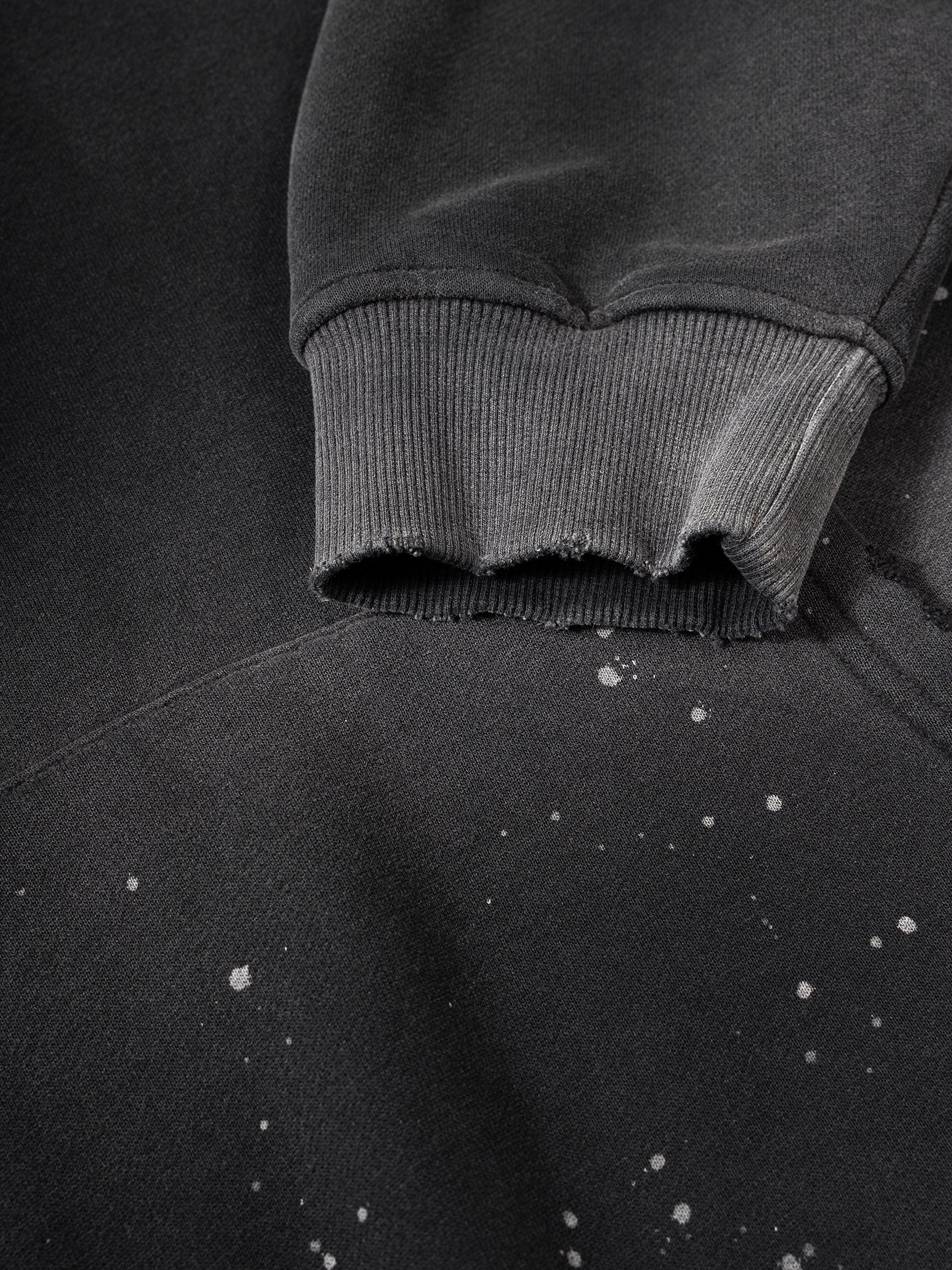 "EXTRAORDINARY THINGS" Frayed Fleece Hoodie